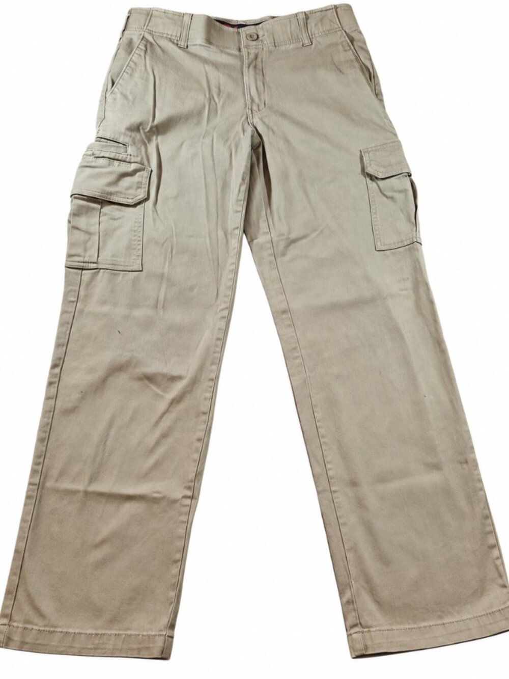 Dickies Flex Men's Khaki Cargo Work Pants 32x32 Stretch Cotton WP865